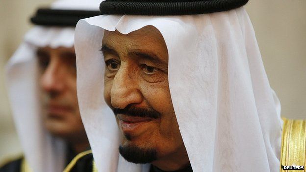 King Salman of Saudi Arabia. 27 Jan 2015