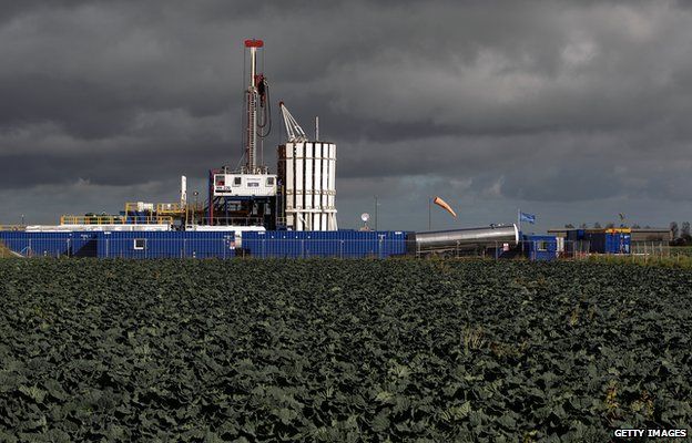 fracking plant in Lancashire