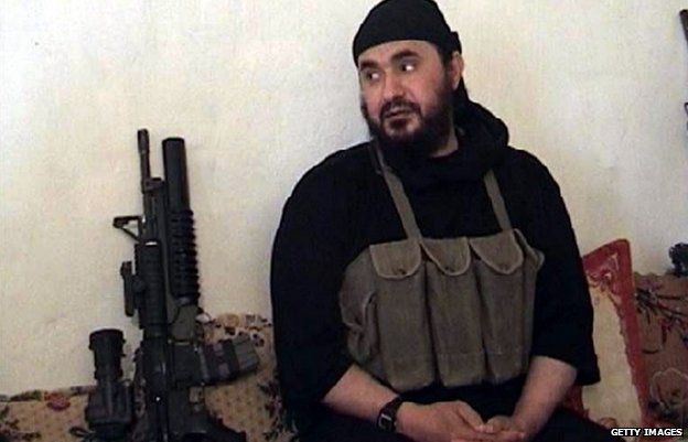 Abu Musab al-Zarqawi, undated photo from the US Department of Defense