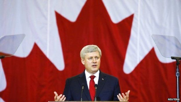 Canada PM Harper Calls For Expanded Terror Laws - BBC News