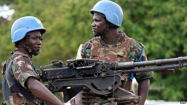 UN troops in eastern DR Congo (23 October 2014)