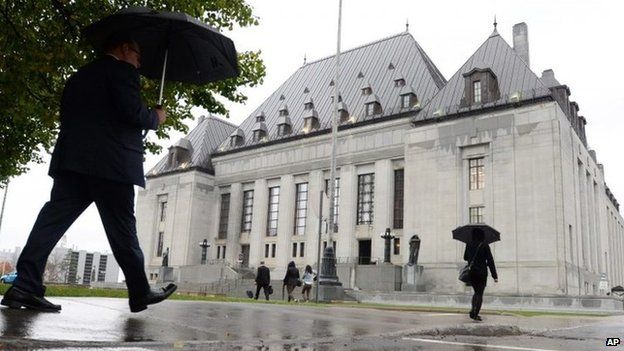 Supreme Court of Canada in Ottawa, Ontario 15 October 2015