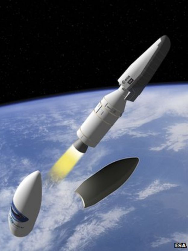 Europe's IXV mini 'spaceplane' set to fly - BBC News