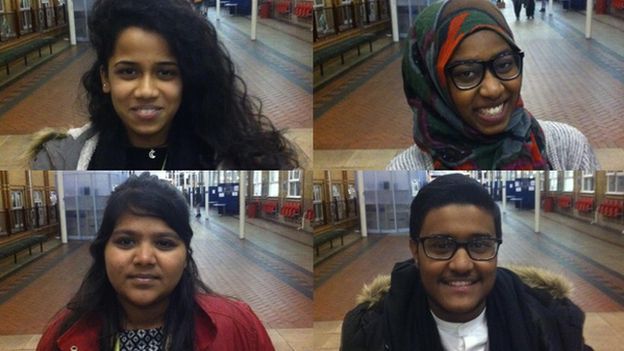 Yaseen, Asha, Memunatu and Brayani