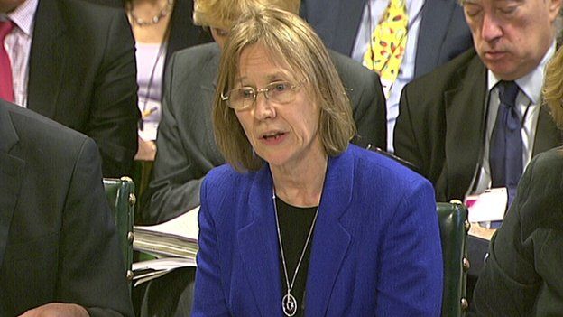 HMRC boss Lin Homer appearing before MPs