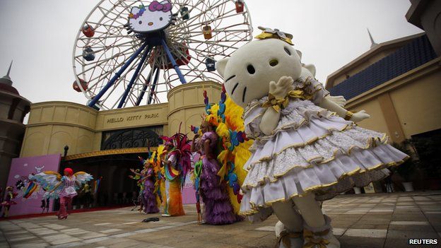 Nothing Can Prepare You For Tokyo's Hello Kitty Theme Park 