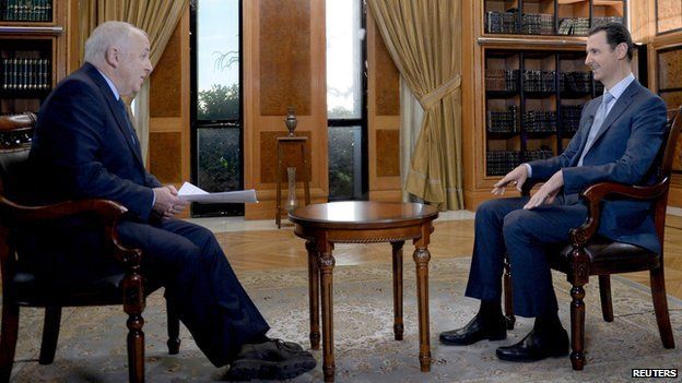 Jeremy Bowen interviews President Bashar al-Assad