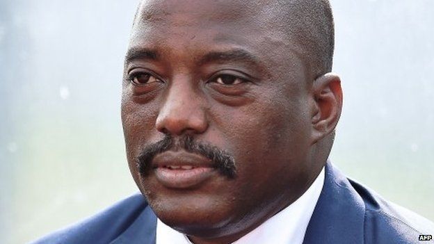Joseph Kabila on 3 February 2015