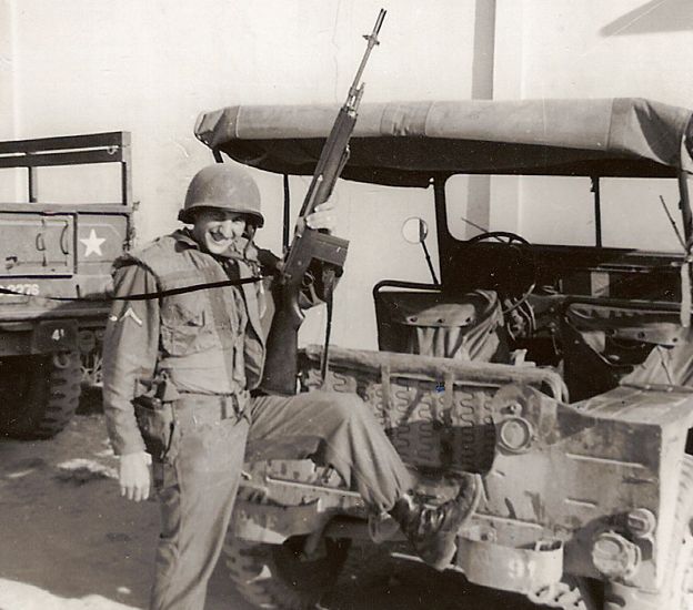 John Wojtowicz in the military