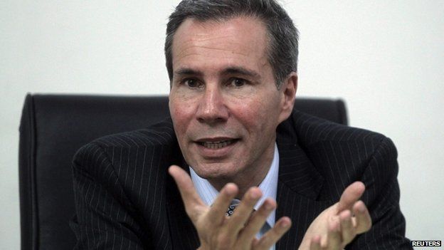 Alberto Nisman pictured earlier in 2015