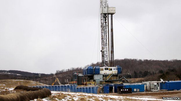 Fracking site, Pennsylvania