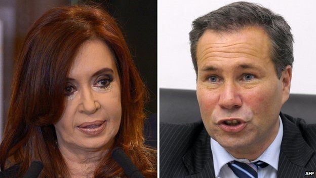 Cristina Fernandez de Kirchner and Alberto NIsman