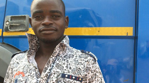 Truck driver Ibrahim Abdullahi