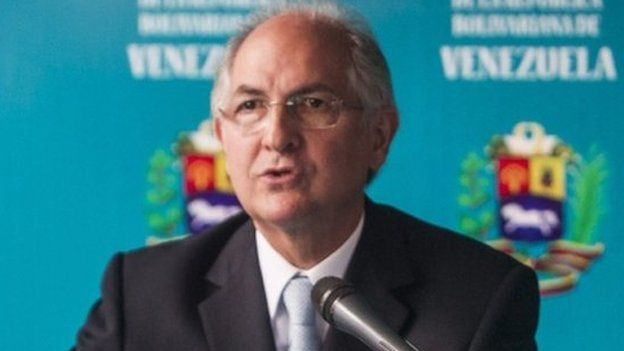 Caracas Mayor Antonio Ledezma