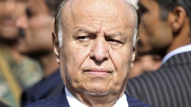 Yemen's former president Abdrabbuh Mansour Hadi, pictured in 2012