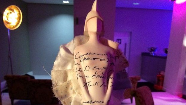 The Brit Award 2015 designed by Tracey Emin