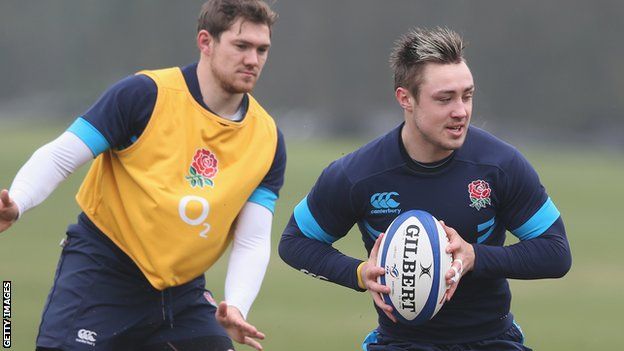 Alex Goode and Jack Nowell