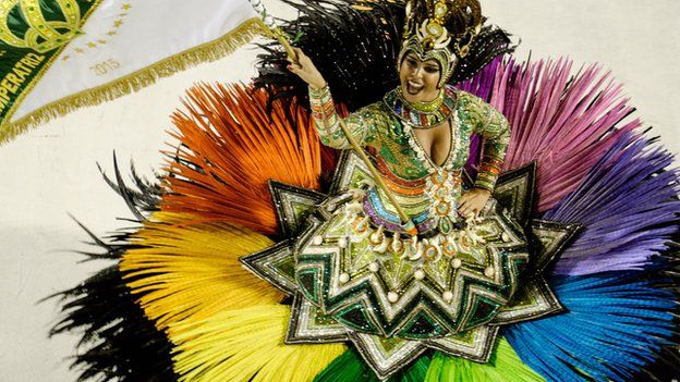 Dancer at Rio Carnival
