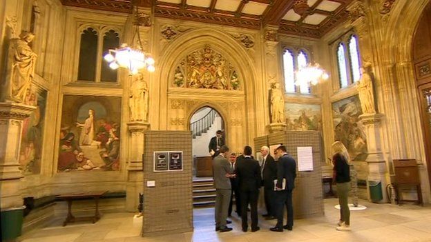 Soldier's art exhibition at Westminster