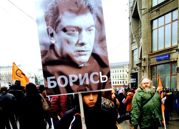 Pro-Nemtsov rally, 1 Mar 15