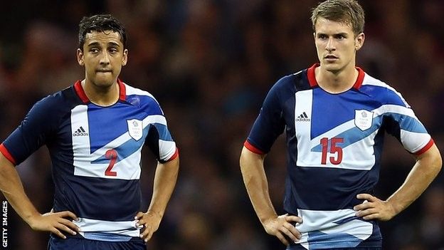 Neil Taylor ac Aaron Ramsey