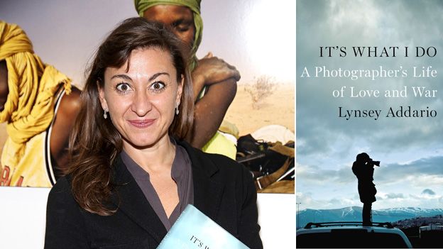 Lynsey Addario and her book