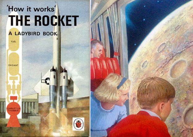Cover and inside image of How It Works, The Rocket