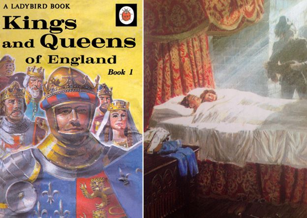 Cover and illustration from Kings and Queens of England Book 1