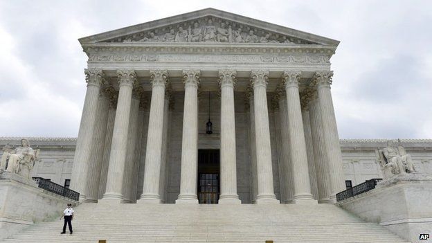 US Supreme Court in Washington 3 October 2014