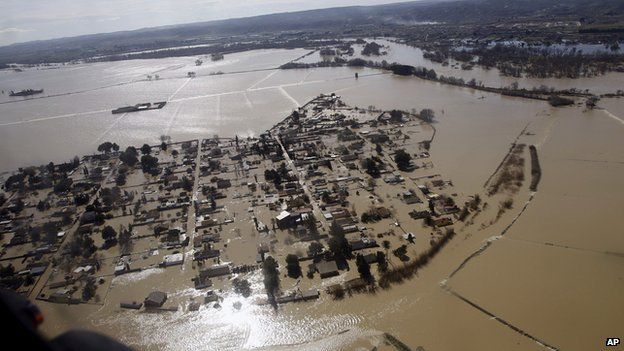 Flood in Ebro