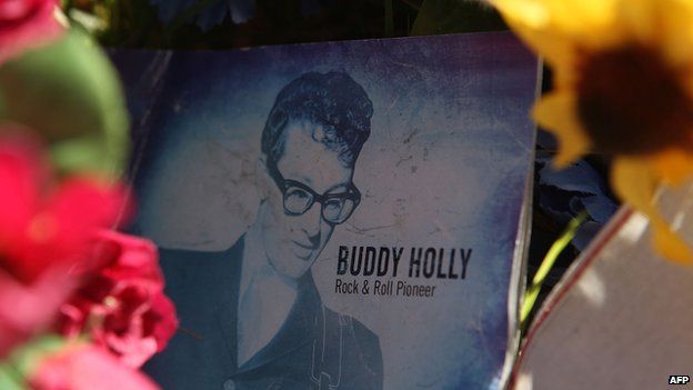 Buddy Holly grave in Texas