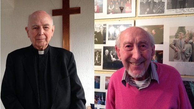 Retired Bishops Dr Edward Daly and James Mehaffey