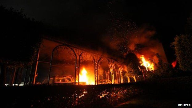 US embassy attack in Benghazi in 2012