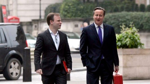 Craig Oliver and David Cameron