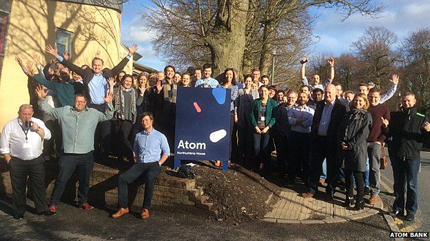 The team behind Durham-based Atom Bank
