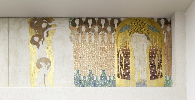 The Beethoven Frieze by Klimt