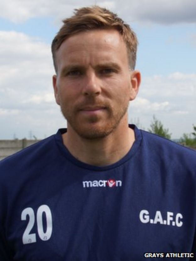 Grays Athletic manager Mark Bentley scores goal and saves penalty BBC