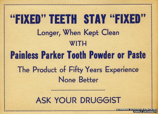 A sign advertising Painless Parker products
