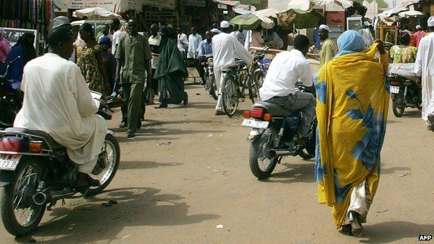 Street in N'Djamena, 2006 file picture