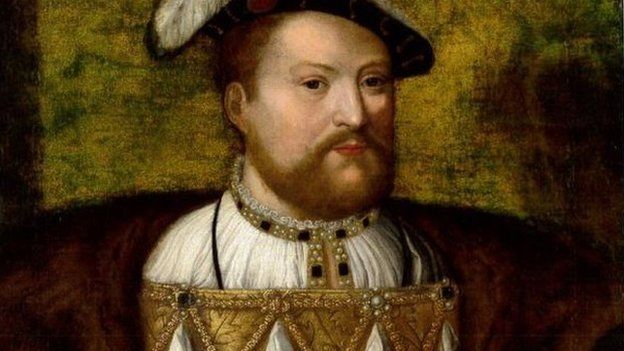 Portrait Henry VIII by a follower of Joos Van Cleve