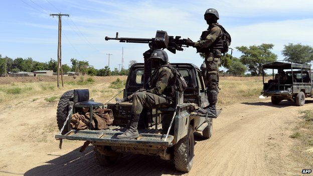 Cameroonian troops