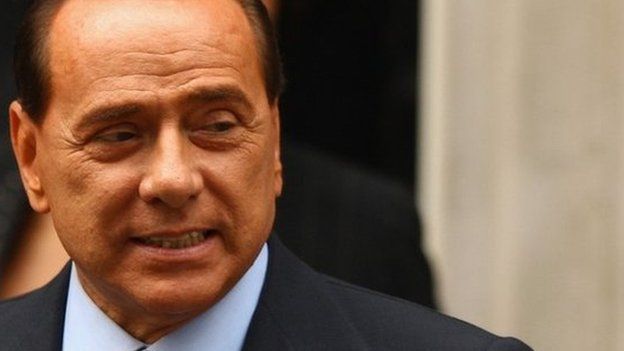 Former Italian prime minister Silvio Berlusconi, pictured in 2008