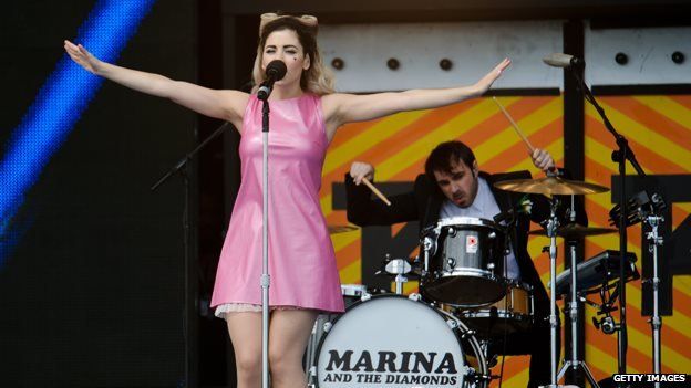 Marina and the Diamonds as Electra Heart