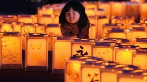 girl in middle of candles