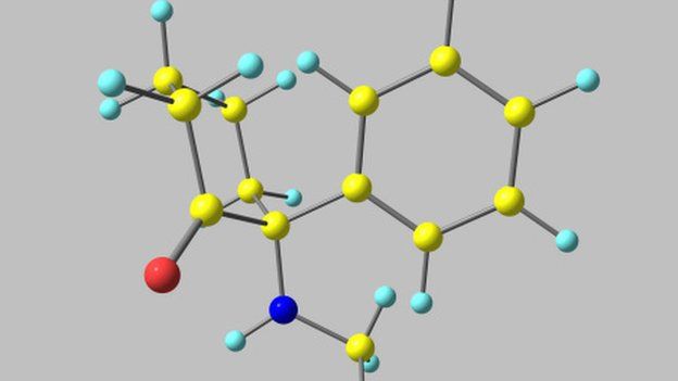 Ketamine molecule