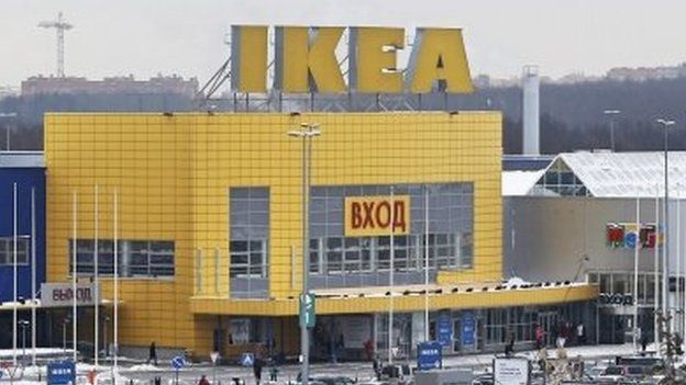 Ikea store in Moscow, Russia. Photo: February 2015
