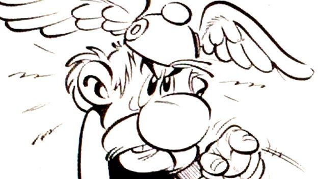 Detail from Asterix and the Laurel Wreath