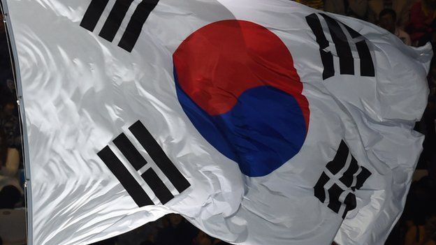 The South Korean flag