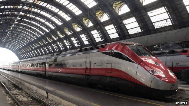 Italian high-speed train - file pic