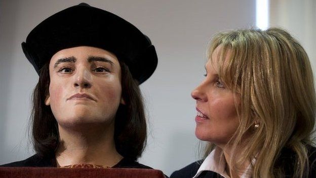 Richard III facial reconstruction and Philippa Langley